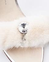 Giuseppe Zanotti Mink Fur Heels - EU 35.5