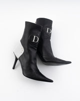 Dior Leather Ankle Boots - EU 40