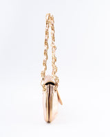 Dolce & Gabbana Leather Chain Shoulder Bag