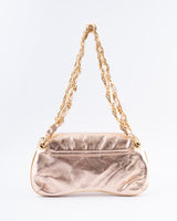 Dolce & Gabbana Leather Chain Shoulder Bag