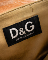 Dolce & Gabbana Leather Chain Shoulder Bag