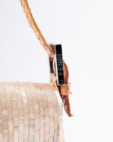 Fendi Snake Sequin Baguette