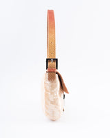 Fendi Snake Sequin Baguette