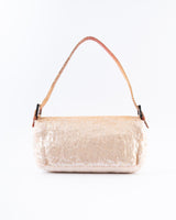 Fendi Snake Sequin Baguette