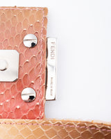 Fendi Snake Sequin Baguette
