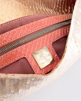 Fendi Snake Sequin Baguette