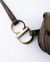 Dior Camo Mini Saddle Belt Bag