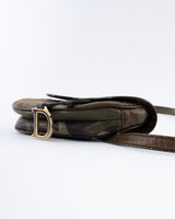 Dior Camo Mini Saddle Belt Bag
