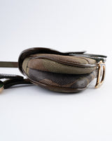 Dior Camo Mini Saddle Belt Bag