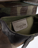 Dior Camo Mini Saddle Belt Bag