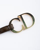 Dior Camo Mini Saddle Belt Bag
