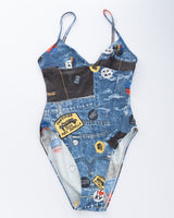 Dior Miss Diorella Trompe L'oeil Swimsuit