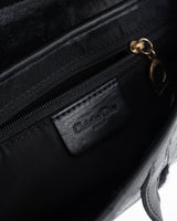 Dior Ostrich Leather Saddle Bag