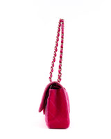 Chanel Velvet Quilted Classic Flap Bag