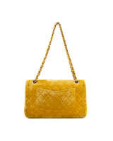Chanel Velvet Quilted Classic Flap Bag
