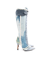 Dior Shearling CD Logo Boots