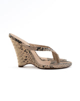 Yeezy Season 8 Python Thong Heels - EU 39
