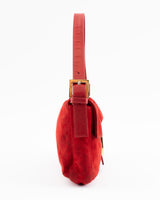 Fendi Suede Baguette