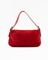 Fendi Suede Baguette