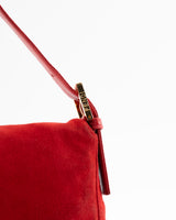 Fendi Suede Baguette