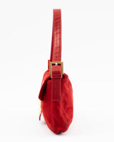 Fendi Suede Baguette