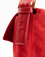 Fendi Suede Baguette
