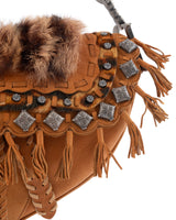 Dior Fur Saddle Bag