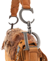 Dior Fur Saddle Bag