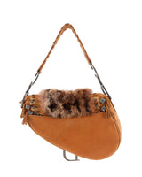 Dior Fur Saddle Bag