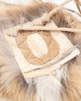 John Galliano Shearling Tassel Belt