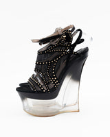Versace Mesh Platform Wedges - EU 37
