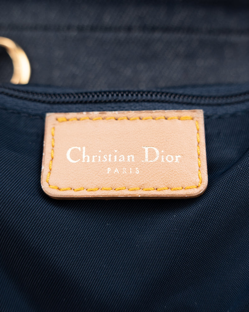 Dior Denim Saddle Bag