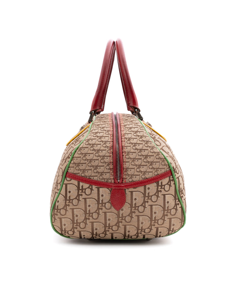 Dior Monogram Rasta Bowling Bag