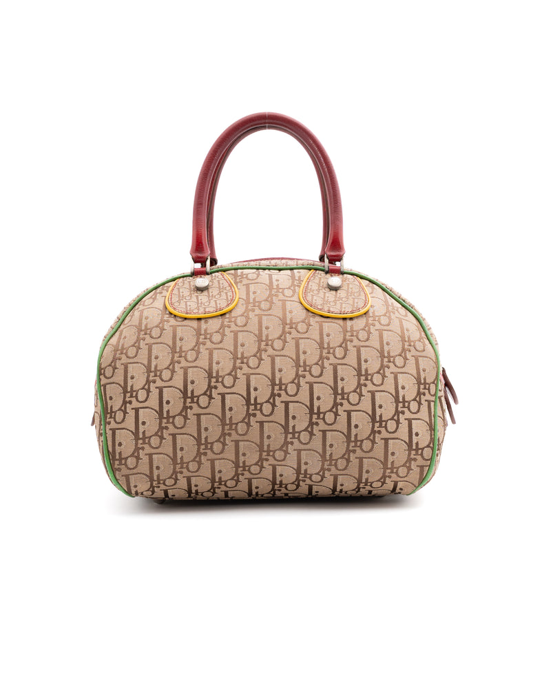 Dior Monogram Rasta Bowling Bag