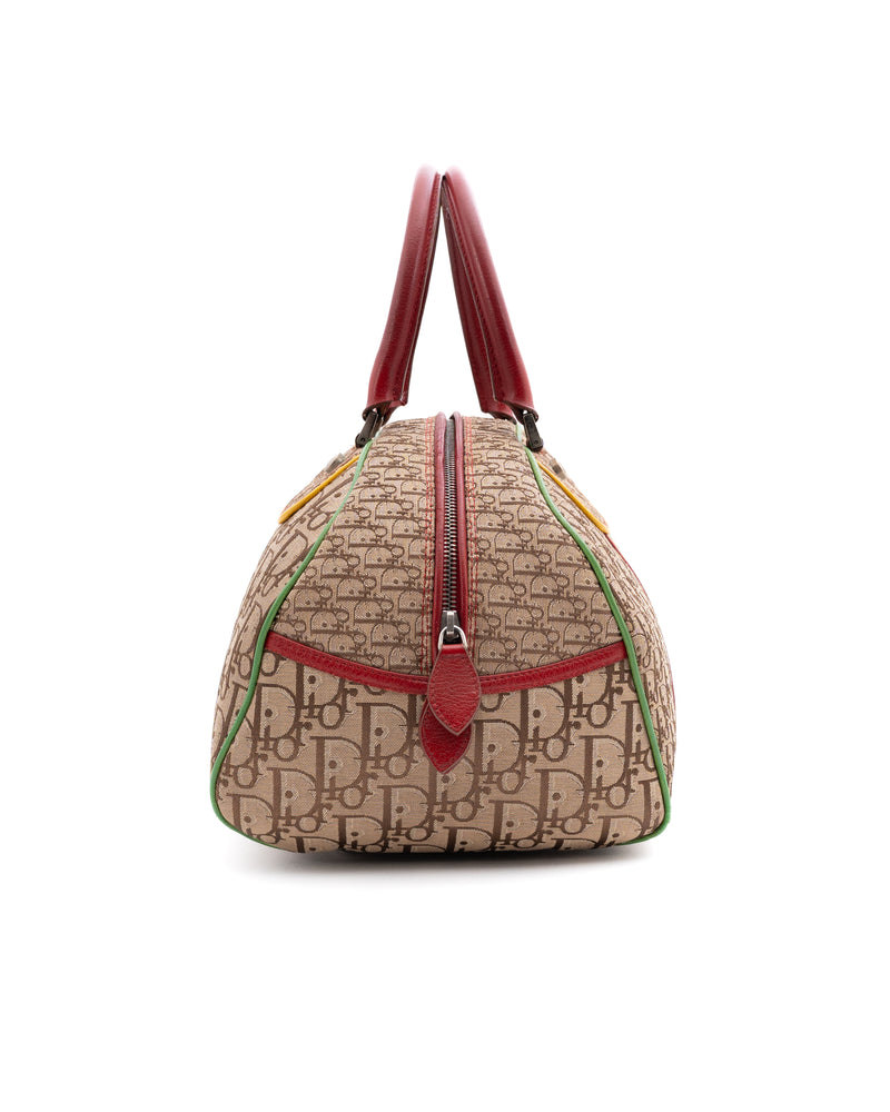 Dior Monogram Rasta Bowling Bag