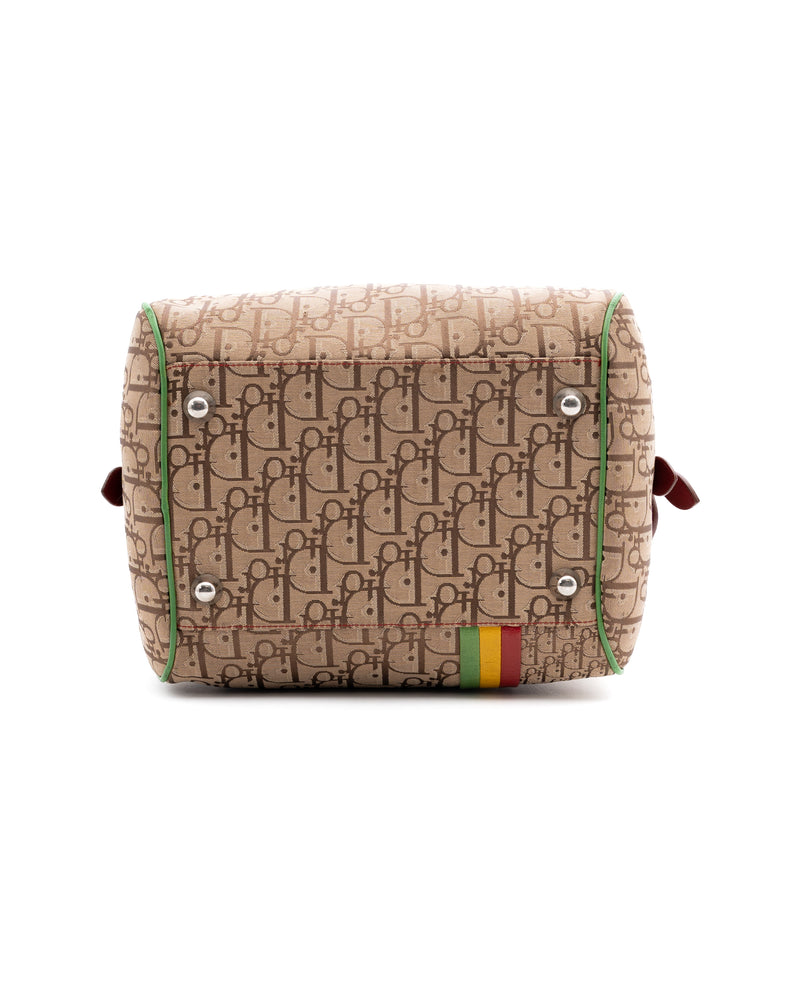Dior Monogram Rasta Bowling Bag