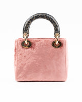 Dior Velvet Lady Dior Bag
