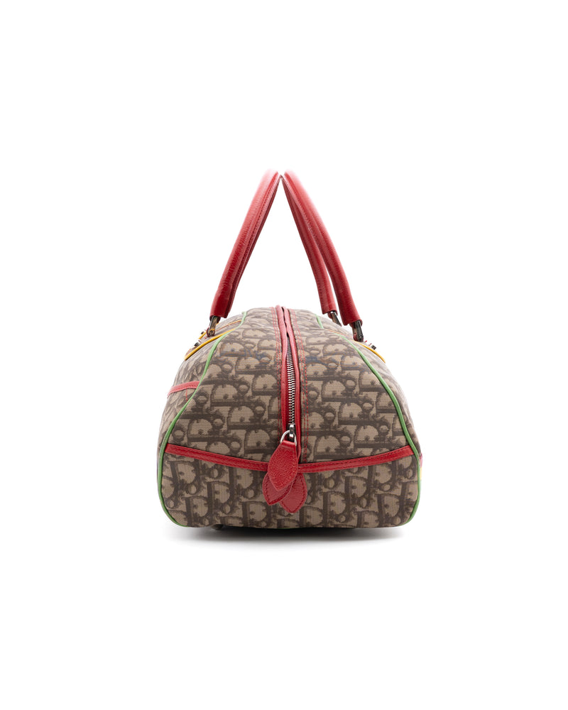 Dior Monogram Rasta Bowling Bag