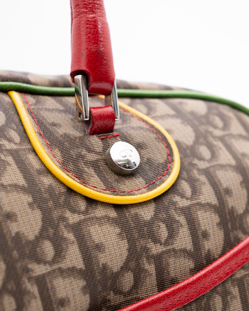 Dior Monogram Rasta Bowling Bag