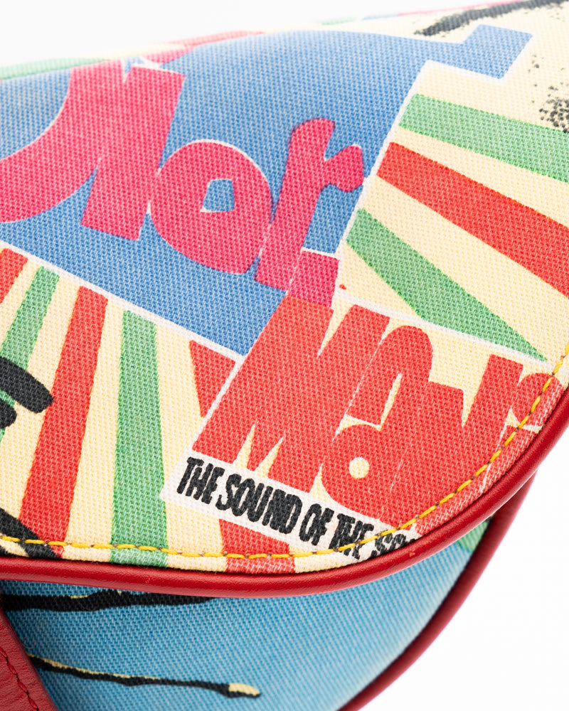 Dior Monogram Rasta Mania Saddle Bag