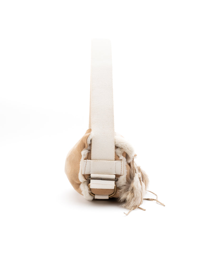 John Galliano Shearling Bag