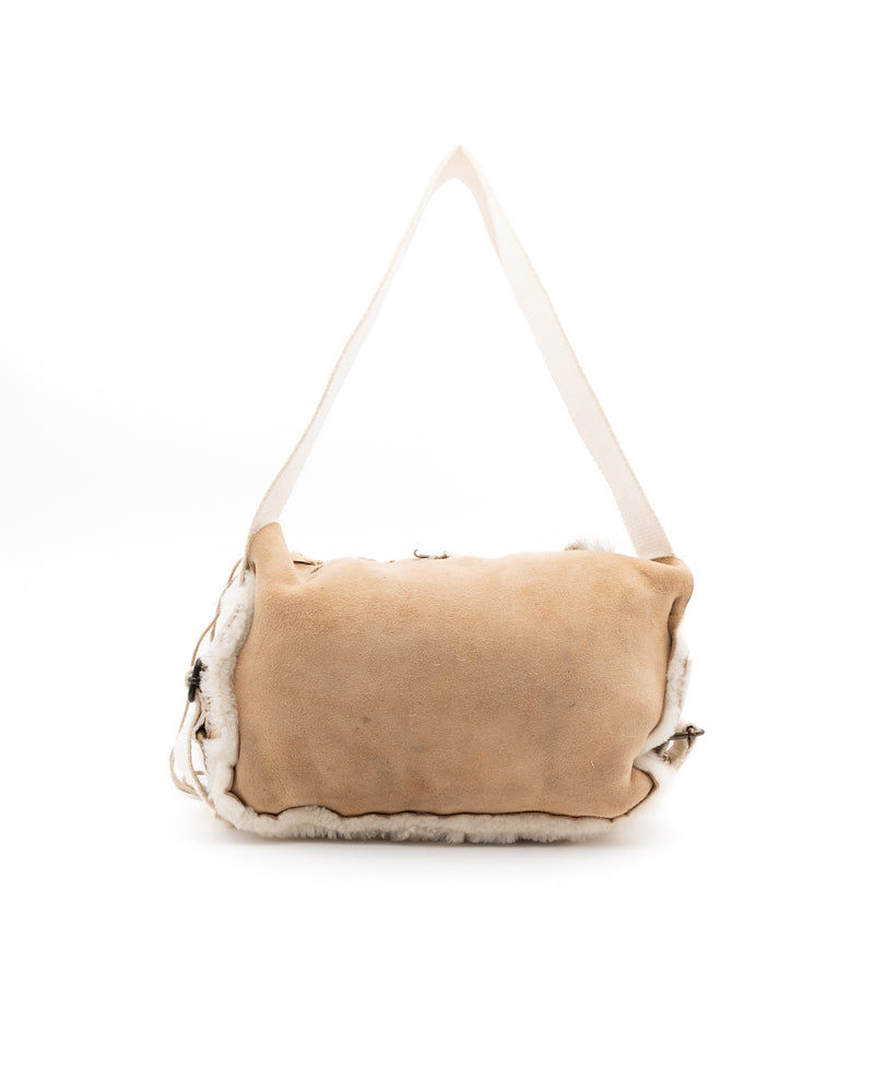 John Galliano Shearling Bag