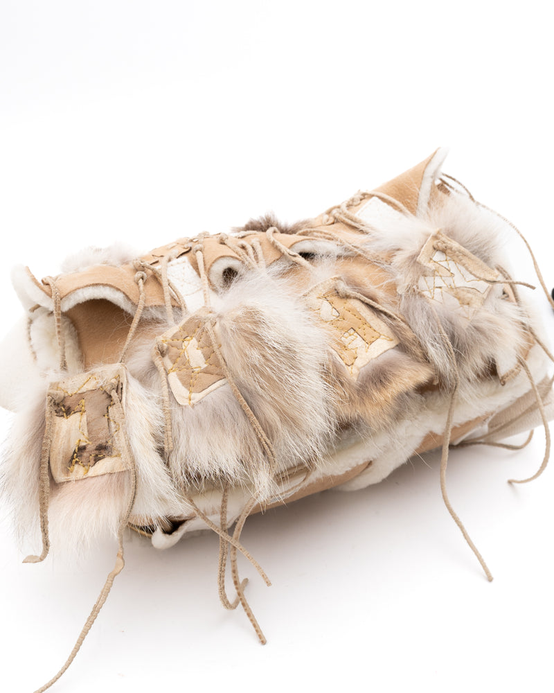 John Galliano Shearling Bag