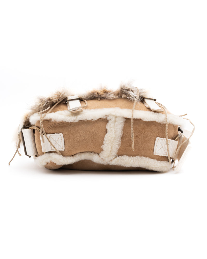 John Galliano Shearling Bag