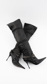 El Dantes Thigh High Boots EU - 38