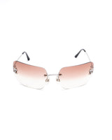 Chanel 4017 Rimless Sunglasses