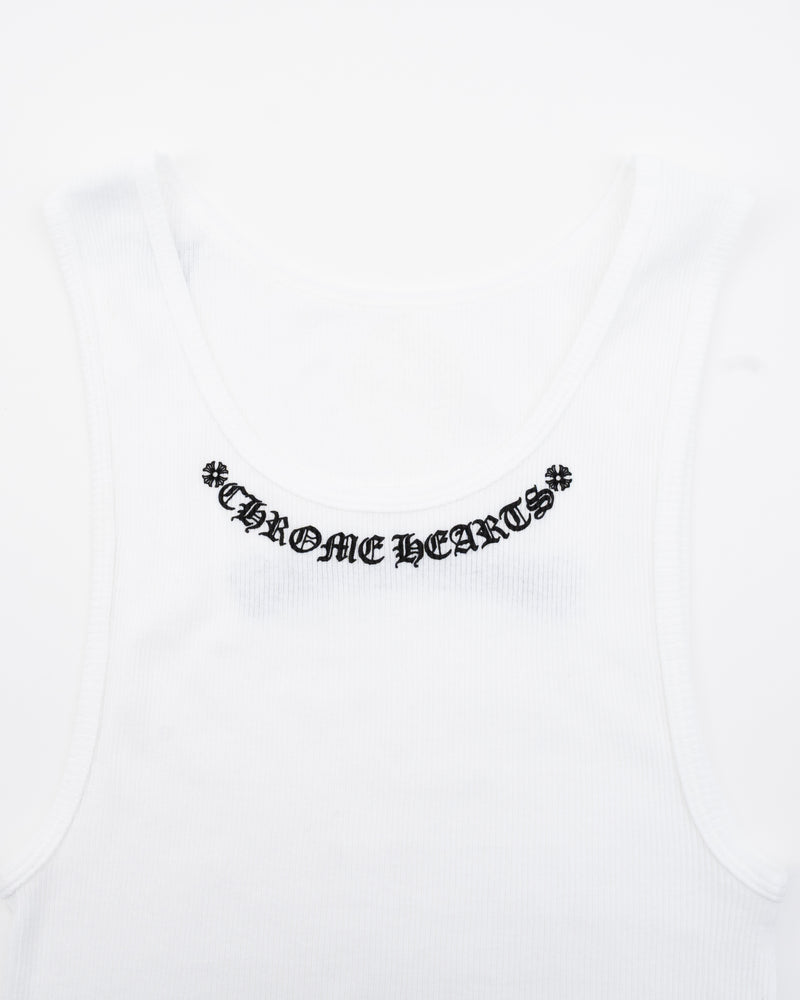Chrome Hearts Ribbed Tank Top – Jean Vintage