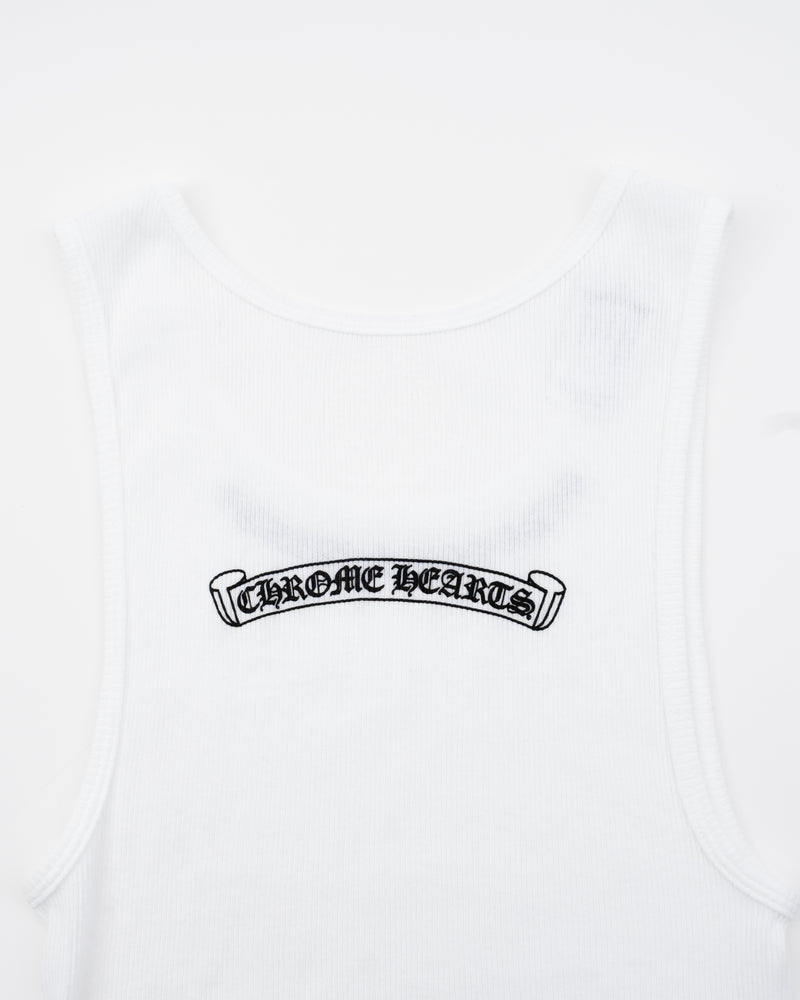Chrome Hearts Ribbed Tank Top – Jean Vintage