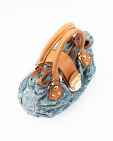 Louis Vuitton Monogram Denim Mini Pleaty Bag