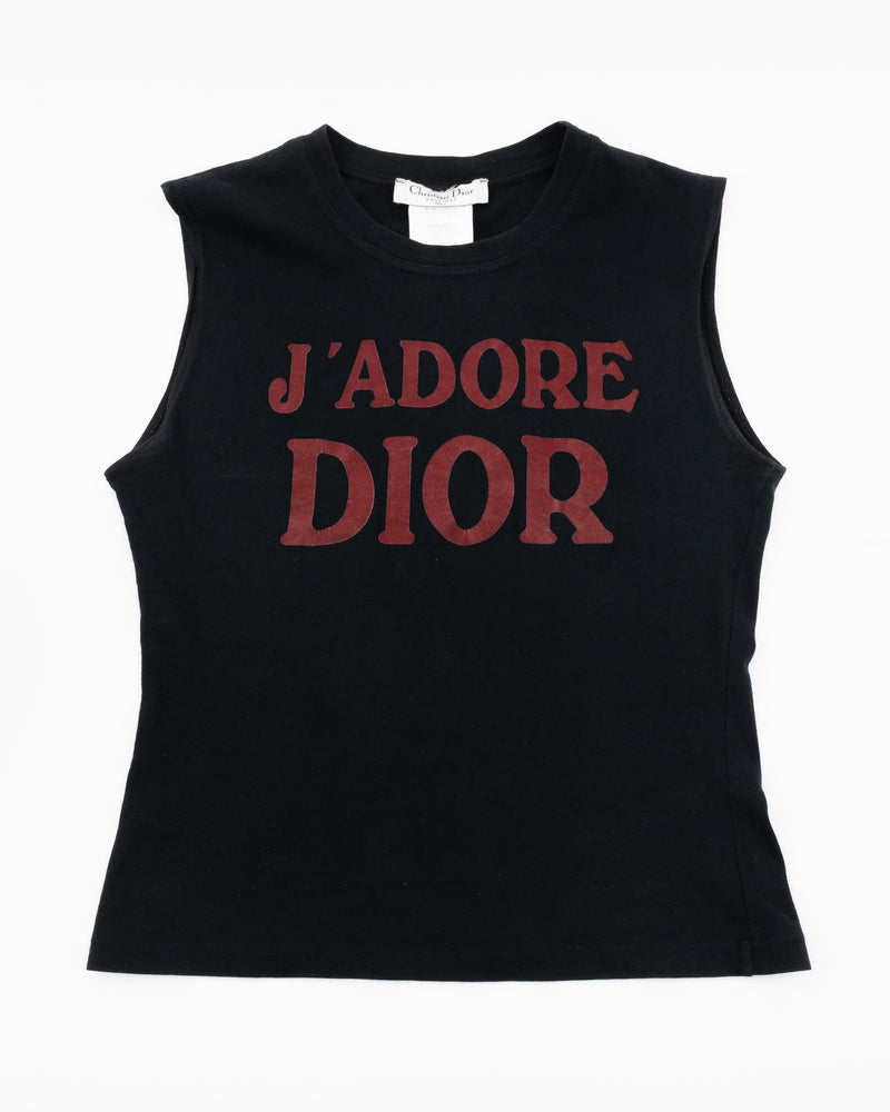 Christian Dior J'adoreタンクトップ ジョンガリアーノ期 CHRISTIAN DIOR Fall Winter 2001 